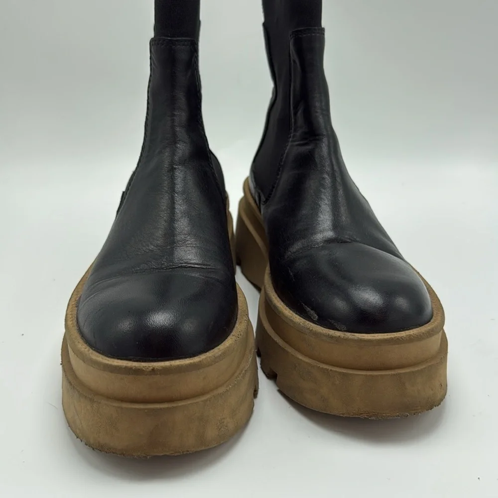 Steve Madden Sylar Boots Chelsea platform size 9